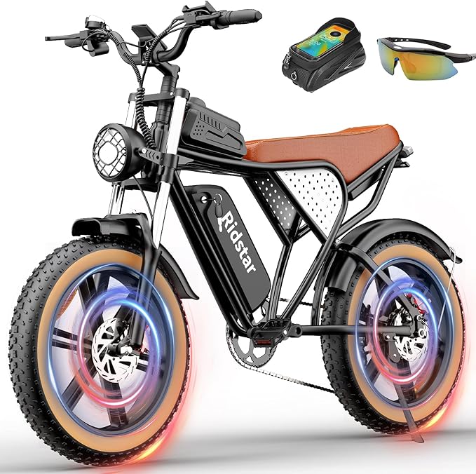 Bici elettrica per adulti, Q20 1500W 48V20AH Fat tire Electric Bike