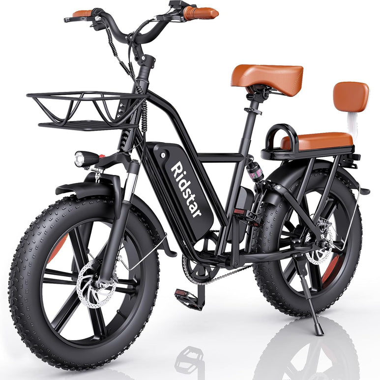 Ridstar FM001 2-Seater Fat Tire Electric Bike